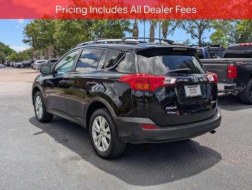 Black 2015 Toyota RAV4 Limited