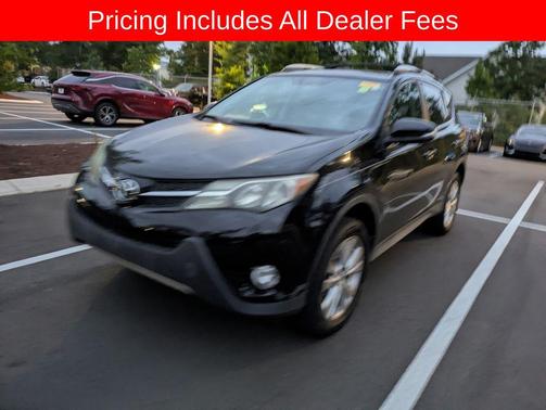 Black 2015 Toyota RAV4 Limited