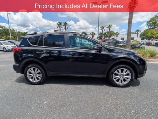 Black 2015 Toyota RAV4 Limited