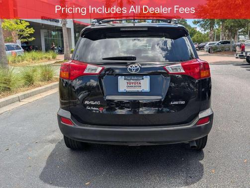 Black 2015 Toyota RAV4 Limited