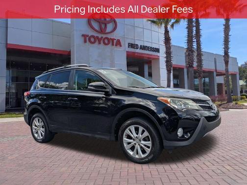 Black 2015 Toyota RAV4 Limited