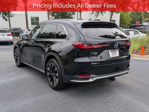 Jet Black Mica 2024 Mazda CX-90 PHEV Premium