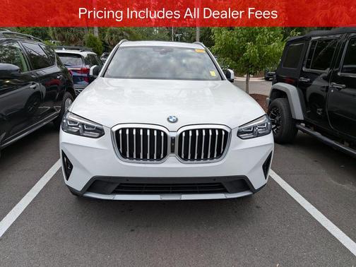 Alpine White 2024 BMW X3 sDrive30i