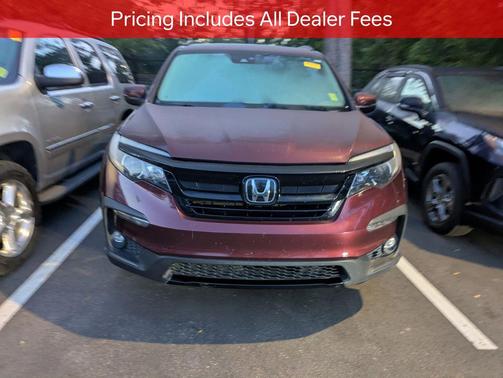 Deep Scarlet Pearl 2022 Honda Pilot 2WD Special Edition