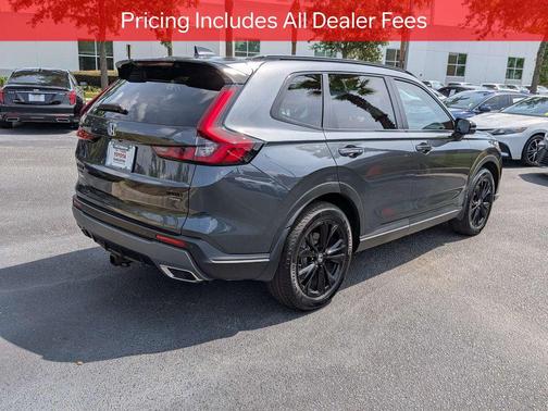 Meteorite Gray Metallic 2026 Honda CR-V Hybrid Sport Touring AWD
