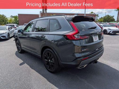 Meteorite Gray Metallic 2026 Honda CR-V Hybrid Sport Touring AWD