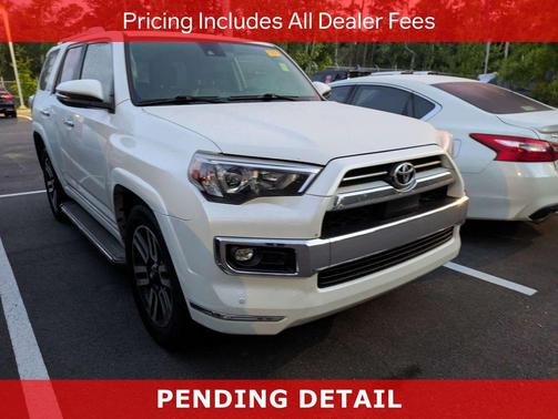 Blizzard Pearl 2021 Toyota 4Runner Limited