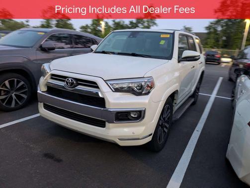 Blizzard Pearl 2021 Toyota 4Runner Limited