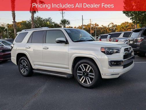 Blizzard Pearl 2021 Toyota 4Runner Limited
