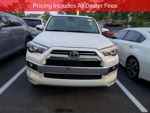 Blizzard Pearl 2021 Toyota 4Runner Limited