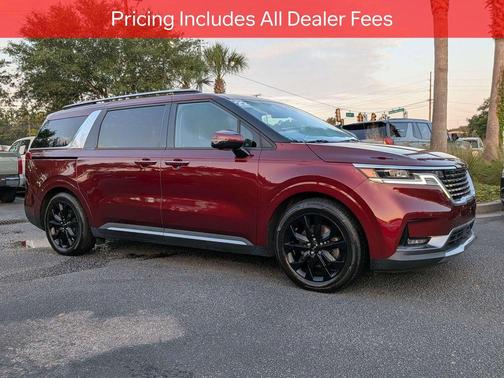 Flare Red 2022 Kia Carnival SX Prestige
