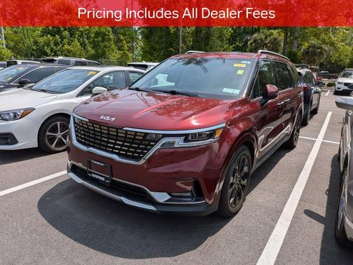 Flare Red 2022 Kia Carnival SX Prestige