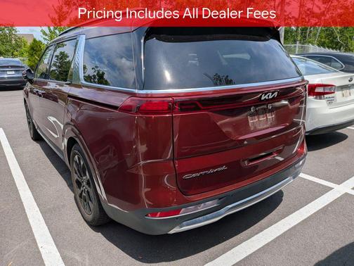 Flare Red 2022 Kia Carnival SX Prestige