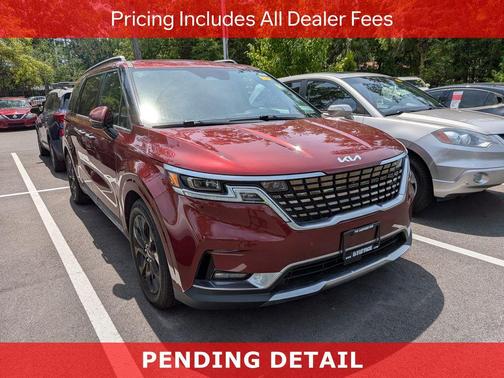 Flare Red 2022 Kia Carnival SX Prestige