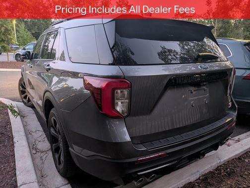 Carbonized Gray Metallic 2023 Ford Explorer ST