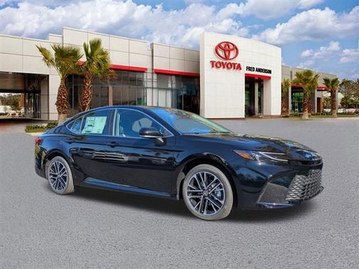 Midnight Black Metallic 2026 Toyota Camry XLE