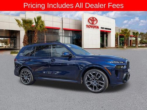 Tanzanite Blue II Metallic 2024 BMW X7 xDrive40i