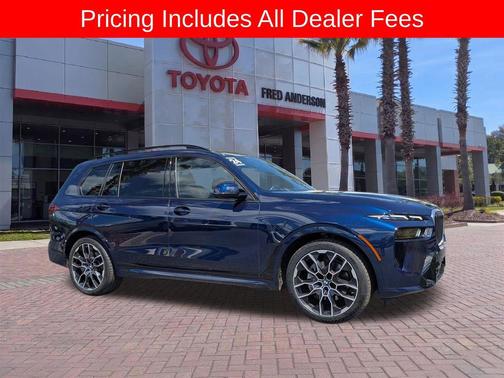 Tanzanite Blue II Metallic 2024 BMW X7 xDrive40i