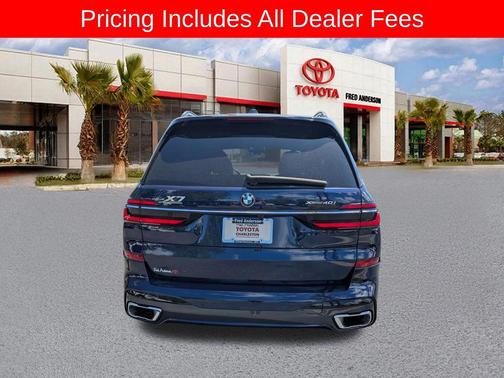 Tanzanite Blue II Metallic 2024 BMW X7 xDrive40i