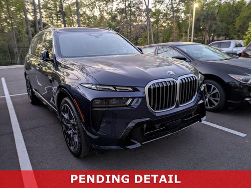 Tanzanite Blue II Metallic 2024 BMW X7 xDrive40i