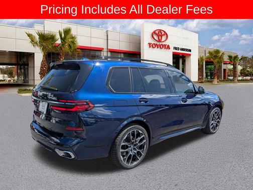 Tanzanite Blue II Metallic 2024 BMW X7 xDrive40i
