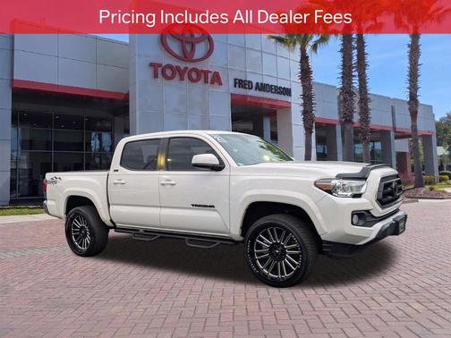 Super White 2021 Toyota Tacoma SR5