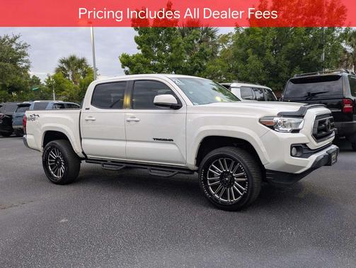 Super White 2021 Toyota Tacoma SR5