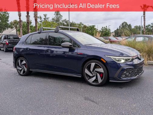 Atlantic Blue Metallic 2023 Volkswagen Golf GTI 2.0T S DSG