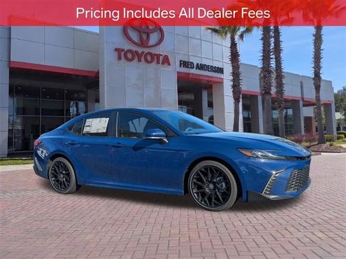 Reservoir Blue 2026 Toyota Camry SE