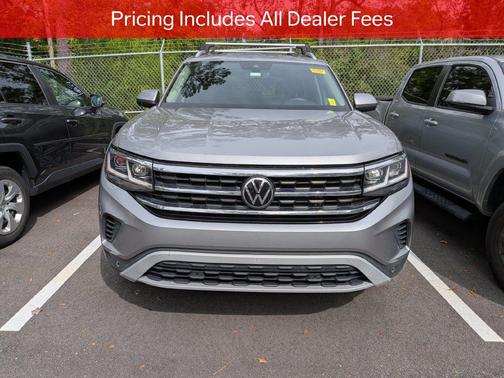 Silver Metallic 2023 Volkswagen Atlas 3.6L SEL