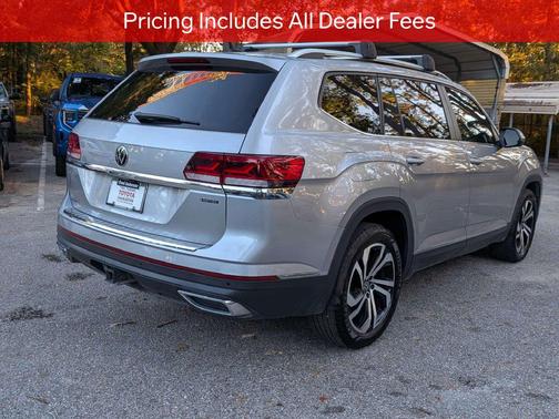 Silver Metallic 2023 Volkswagen Atlas 3.6L SEL