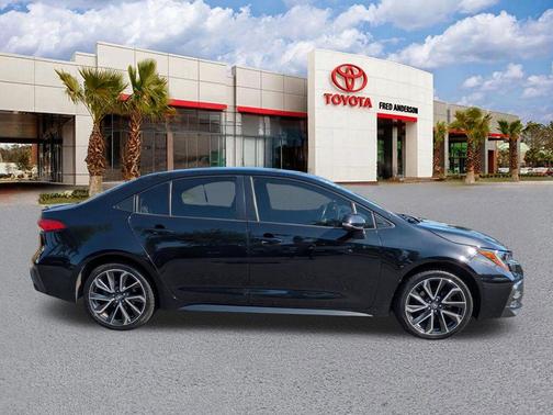 Black Sand Pearl 2021 Toyota Corolla SE