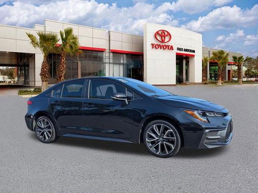 Black Sand Pearl 2021 Toyota Corolla SE