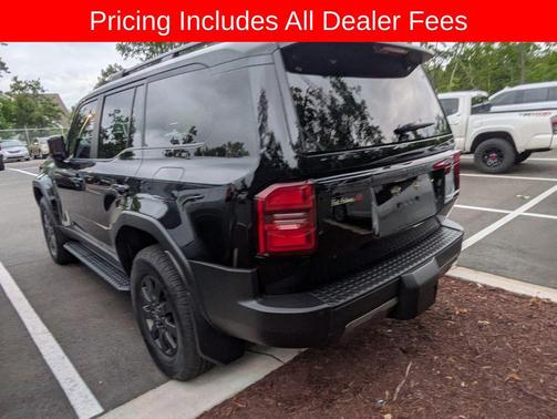 Black 2024 Toyota Land Cruiser Base