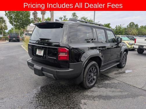 Black 2024 Toyota Land Cruiser Base