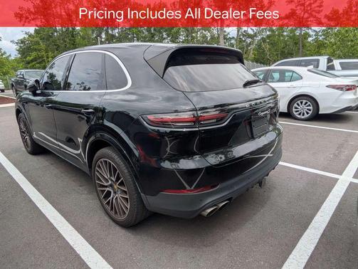 Jet Black Metallic 2019 Porsche Cayenne S