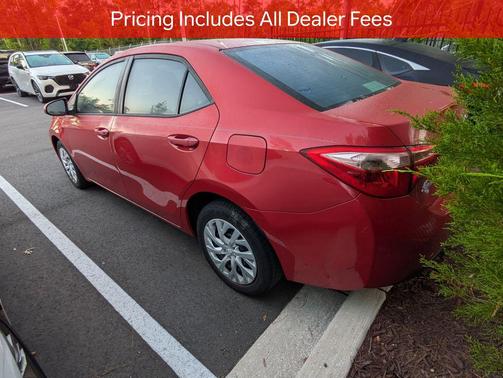 Barcelona Red Metallic 2018 Toyota Corolla LE