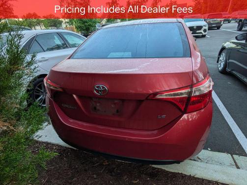 Barcelona Red Metallic 2018 Toyota Corolla LE