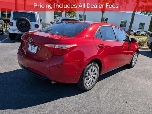 Barcelona Red Metallic 2018 Toyota Corolla LE