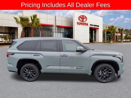 Lunar Rock 2026 Toyota Sequoia Platinum