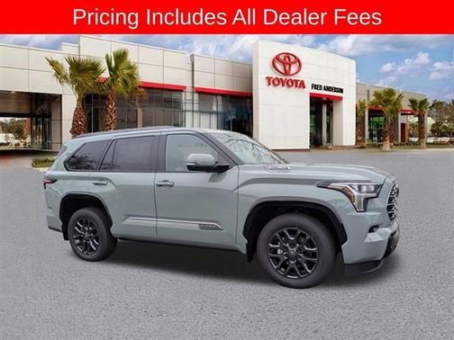 Lunar Rock 2026 Toyota Sequoia Platinum