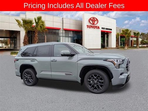 Lunar Rock 2026 Toyota Sequoia Platinum