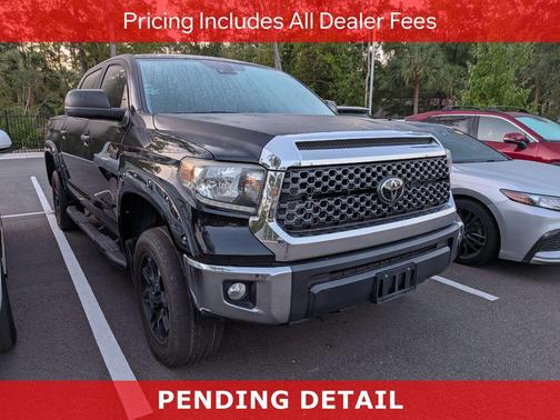 Midnight Black Metallic 2021 Toyota Tundra SR5