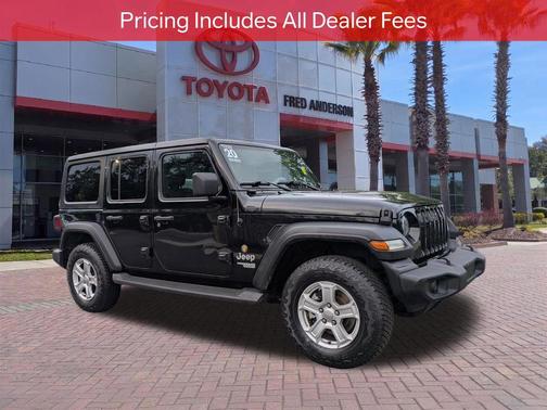 Black Clearcoat 2020 Jeep Wrangler Unlimited Sport