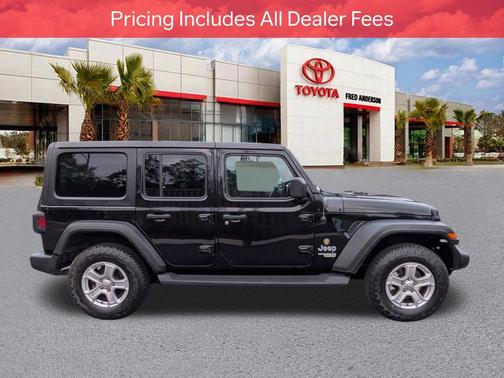 Black Clearcoat 2020 Jeep Wrangler Unlimited Sport