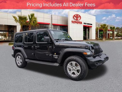 Black Clearcoat 2020 Jeep Wrangler Unlimited Sport