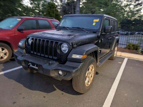 Black Clearcoat 2020 Jeep Wrangler Unlimited Sport