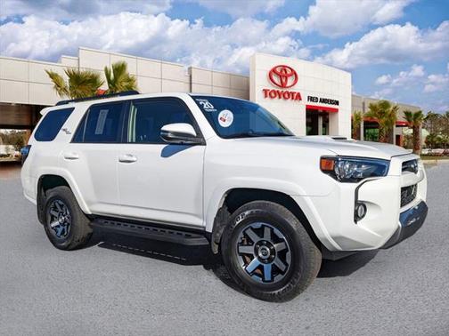 Super White 2020 Toyota 4Runner TRD Off Road Premium