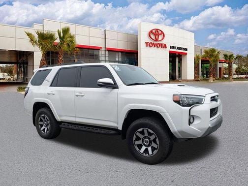 Super White 2020 Toyota 4Runner TRD Off Road Premium