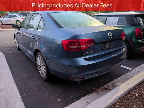 Silk Blue Metallic 2015 Volkswagen Jetta Auto SE w/Connectivity/Navigation